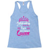 Celebrating With the 1st Birthday Queen Racerback Tank