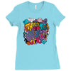 things might get weird Ladies Fitted T-Shirt