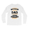 Super Cool Dad Of A Freaking Awesome Son Long Sleeve Shirts