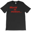 world in motion england italia 90 world cup football retro T-Shirt