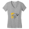 make your mark dog Women's V-Neck T-Shirt