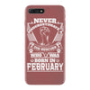 Never Underestimate Dog Rescuer Who Was Born February iPhone 7 Plus Case