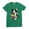 schrodinger cat tattoo Ladies Fitted T-Shirt