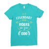 legendary riders are born in 1990 Ladies Fitted T-Shirt