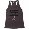 all i want for christmas is a cure carcinoid cancer Racerback Tank