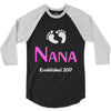 nana established 2017 3/4 Sleeve Shirt