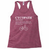 Cycopath Noun Racerback Tank