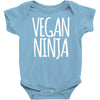 vegan ninja Baby Onesie