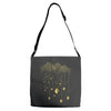 city made bulb Adjustable Strap Totes