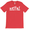 evolution of a zombie T-Shirt