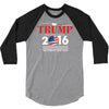 trump 2016 presidential 3/4 Sleeve Shirt