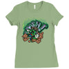 mario smash! Ladies Fitted T-Shirt