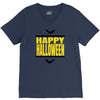 happy halloween (2) V-Neck Tee