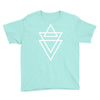 triangle printed Youth Tee
