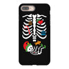 Christmas Skeleton mom and baby maternity iPhone 8 Plus