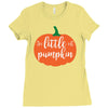 halloween little pumpkin Ladies Fitted T-Shirt