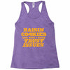raisin cookies are why i have trust issues Racerback Tank