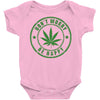 don't worry be happy Baby Bodysuit