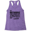 The Notorious Racerback Tank