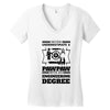 Never Underestimate A Pawpaw With An Engineer Degree V-neck tee