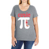 Cutie Pi Ladies Curvy T-Shirt