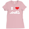 i love sex Ladies Fitted T-Shirt