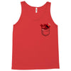 Cookie Monster Elmo Pocket Tank Top