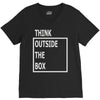 think outside the box V-Neck Tee