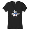 fight the puft Women's V-Neck T-Shirt