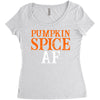 pumpkin space af Women's Triblend Scoop T-shirt