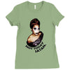 49. not today satan 022 Ladies Fitted T-Shirt