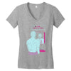 pinbeard Women's V-Neck T-Shirt
