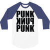 punk 3/4 Sleeve Shirt