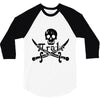 pi rate pirate 3/4 Sleeve Shirt