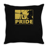 vegeta pride  dragonball z Throw Pillow