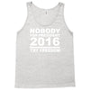 nobody for president try freedom anarchy Tank Top