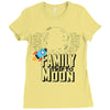 Family Trip To Moon Ladies Fitted T-Shirt