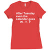 wtf Ladies Fitted T-Shirt