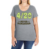 never remember Ladies Curvy T-Shirt