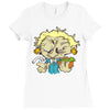 papy burger Ladies Fitted T-Shirt