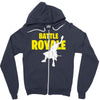 ride the rocket battle gaming Zipper Hoodie