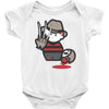 freddy krueger cartoon ideal birthday present or gift Baby Bodysuit
