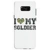 i love my soldier regular camouflage Samsung Galaxy S8 Case