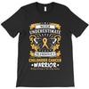 Never Underestimate The Strength Of A Childhood Cancer Warrior T-Shirt