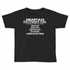 Smartass December Girl Toddler T-shirt