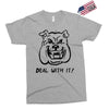 deal with it angry pitbul Exclusive T-shirt