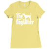 the dogfather bluetick coonhound white Ladies Fitted T-Shirt