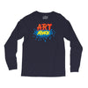 retro tv show unofficial art attack Long Sleeve Shirts