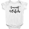 feminist witch Baby Bodysuit