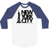 new york freedom 3/4 Sleeve Shirt